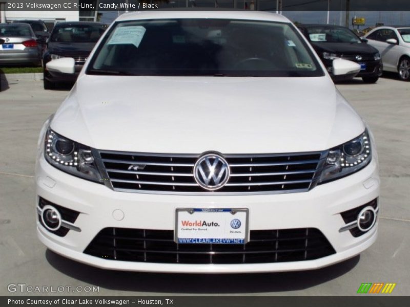 Candy White / Black 2013 Volkswagen CC R-Line