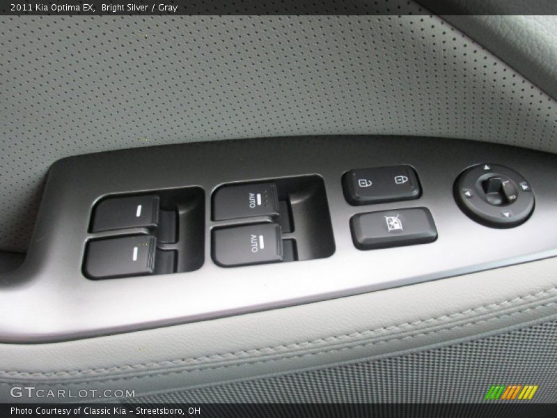 Bright Silver / Gray 2011 Kia Optima EX