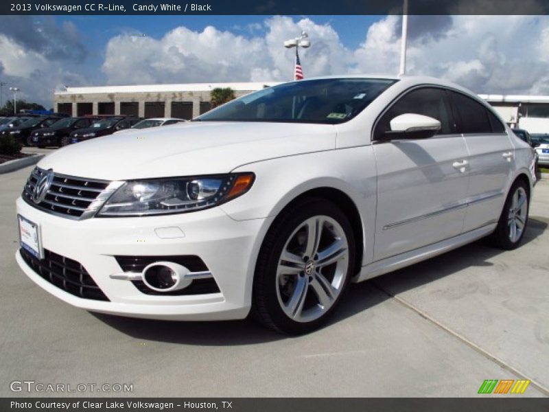 Candy White / Black 2013 Volkswagen CC R-Line