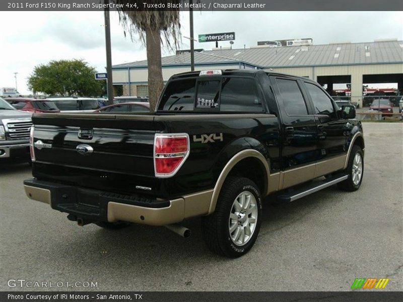 Tuxedo Black Metallic / Chaparral Leather 2011 Ford F150 King Ranch SuperCrew 4x4