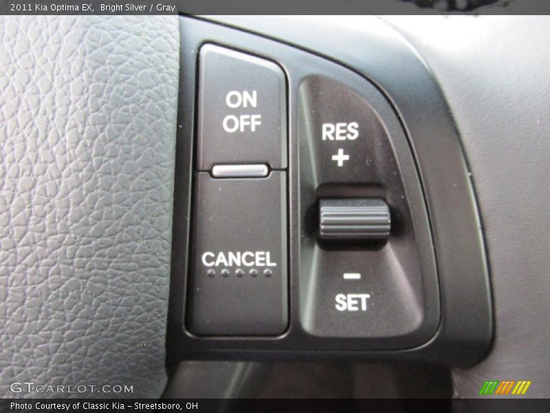 Bright Silver / Gray 2011 Kia Optima EX