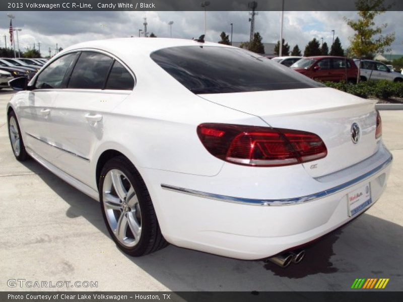 Candy White / Black 2013 Volkswagen CC R-Line