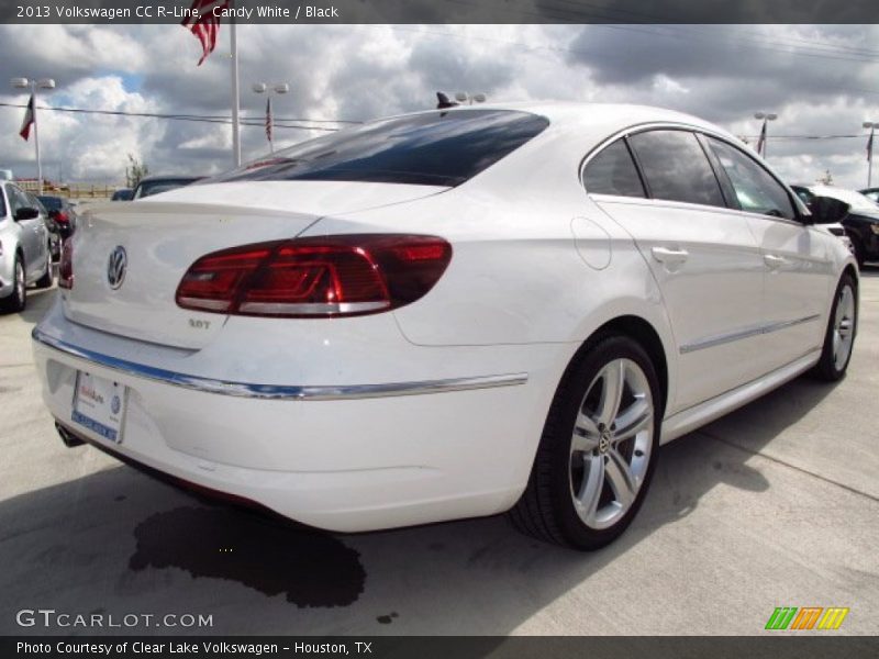 Candy White / Black 2013 Volkswagen CC R-Line