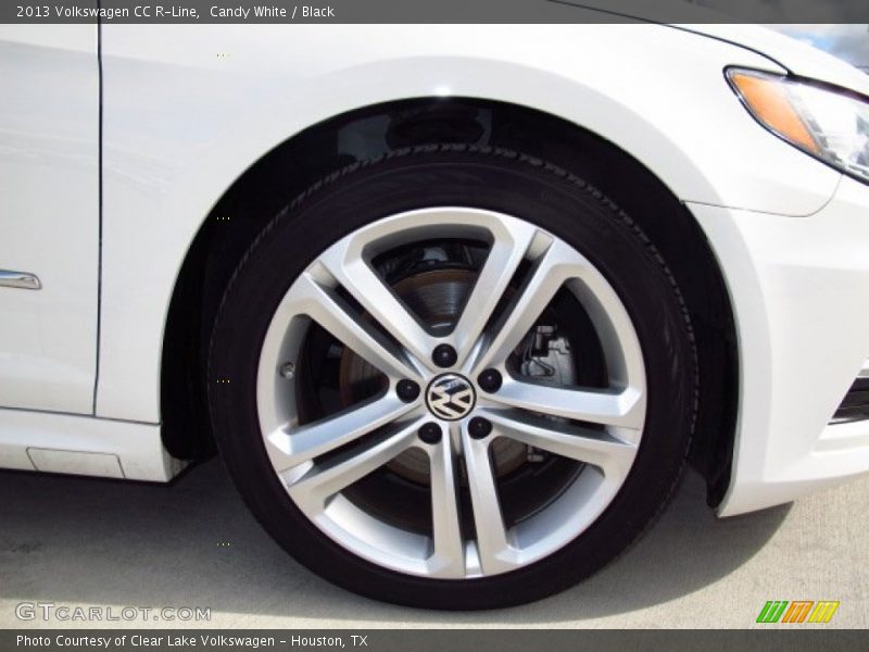 Candy White / Black 2013 Volkswagen CC R-Line