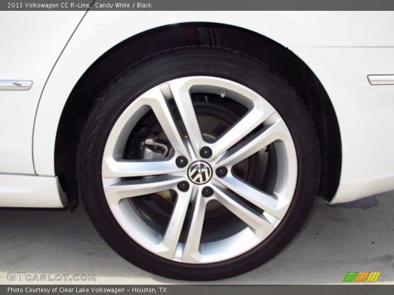 Candy White / Black 2013 Volkswagen CC R-Line