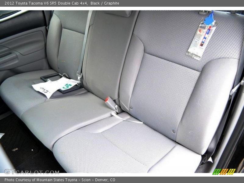 Black / Graphite 2012 Toyota Tacoma V6 SR5 Double Cab 4x4