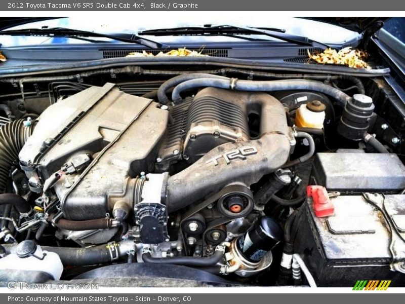Black / Graphite 2012 Toyota Tacoma V6 SR5 Double Cab 4x4