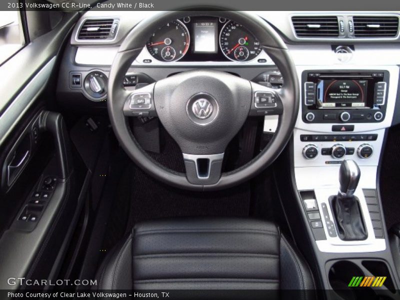 Candy White / Black 2013 Volkswagen CC R-Line