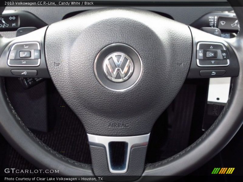 Candy White / Black 2013 Volkswagen CC R-Line