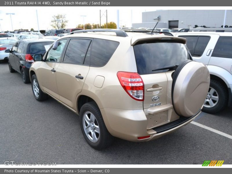 Sandy Beach Metallic / Sand Beige 2011 Toyota RAV4 I4 4WD