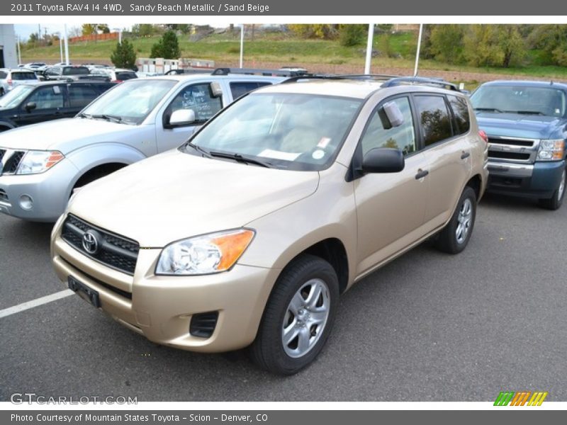 Sandy Beach Metallic / Sand Beige 2011 Toyota RAV4 I4 4WD