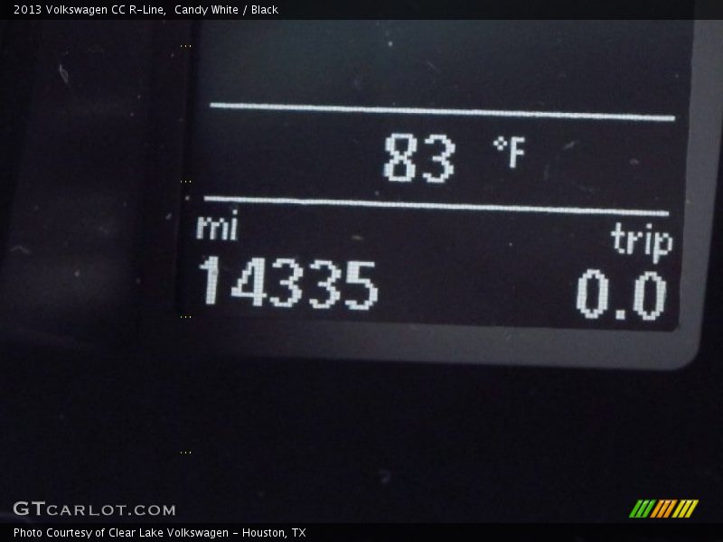 Candy White / Black 2013 Volkswagen CC R-Line