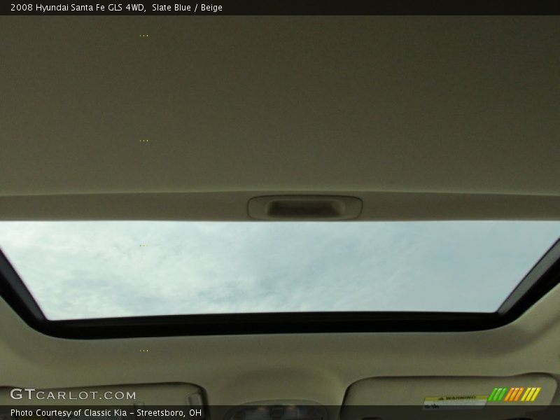 Slate Blue / Beige 2008 Hyundai Santa Fe GLS 4WD