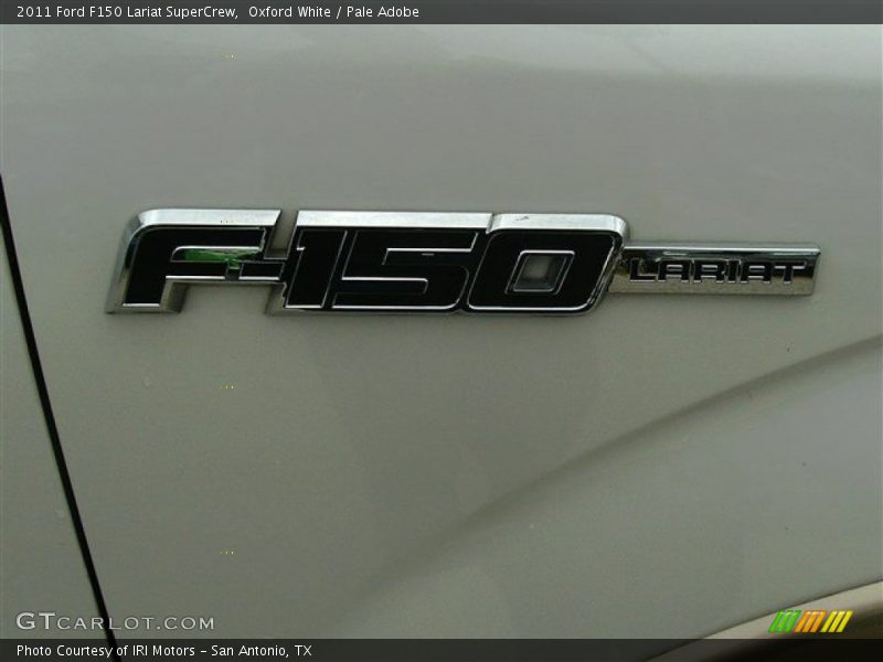Oxford White / Pale Adobe 2011 Ford F150 Lariat SuperCrew