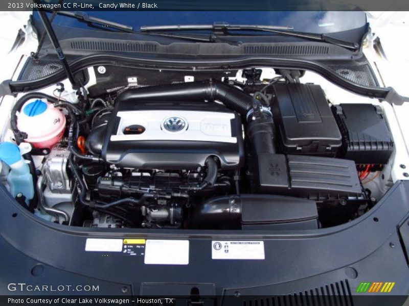 Candy White / Black 2013 Volkswagen CC R-Line