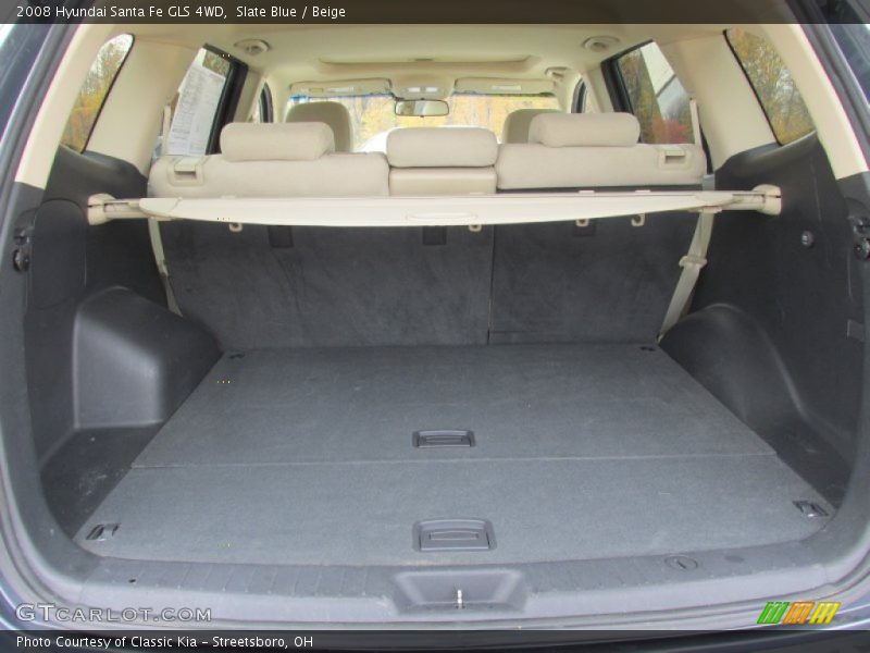 Slate Blue / Beige 2008 Hyundai Santa Fe GLS 4WD