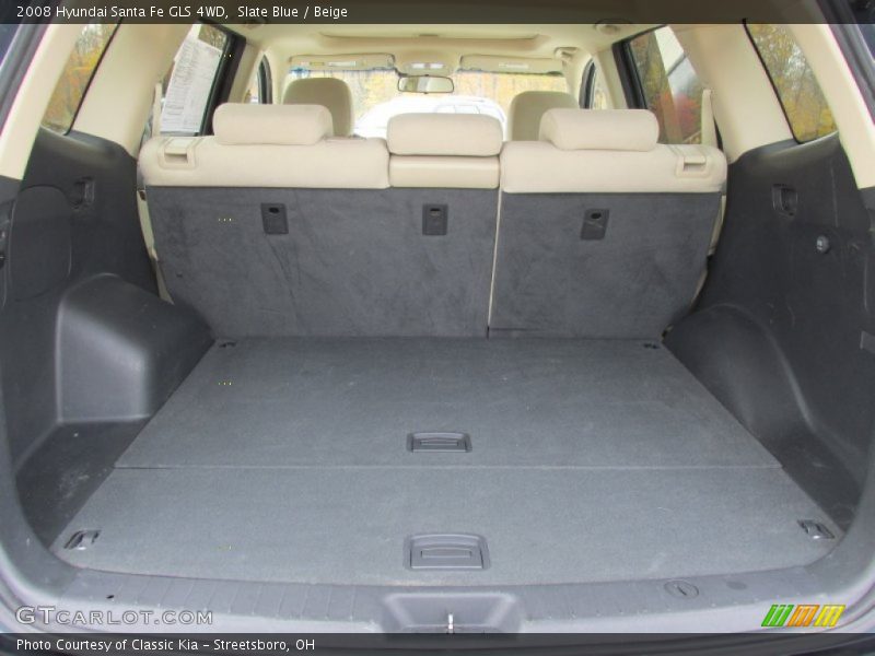 Slate Blue / Beige 2008 Hyundai Santa Fe GLS 4WD