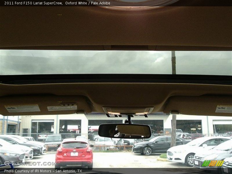 Oxford White / Pale Adobe 2011 Ford F150 Lariat SuperCrew