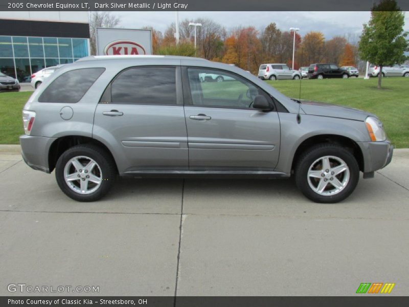 Dark Silver Metallic / Light Gray 2005 Chevrolet Equinox LT