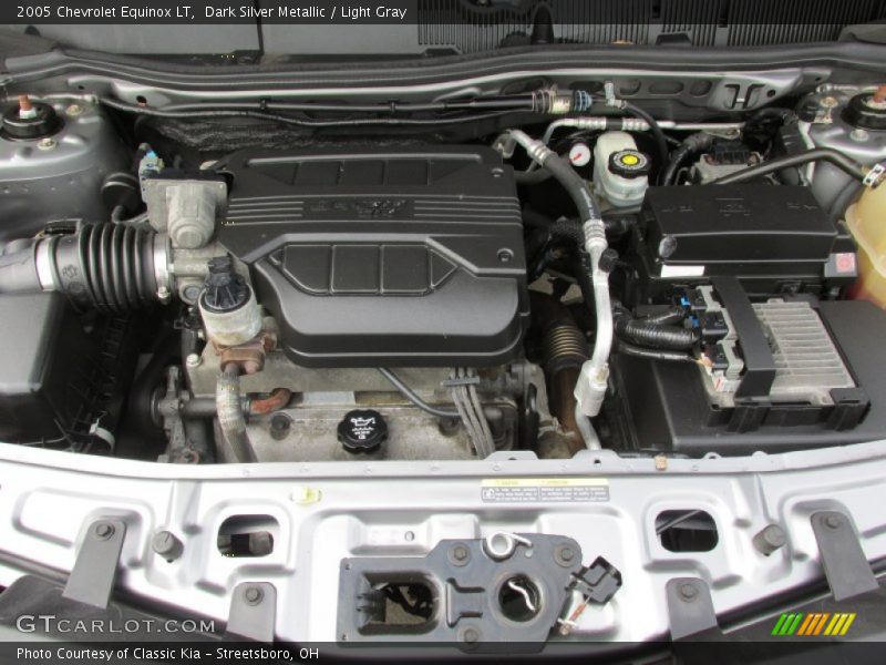 Dark Silver Metallic / Light Gray 2005 Chevrolet Equinox LT