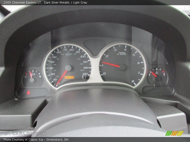 Dark Silver Metallic / Light Gray 2005 Chevrolet Equinox LT