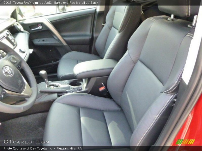 Barcelona Red Metallic / Black 2013 Toyota RAV4 Limited AWD