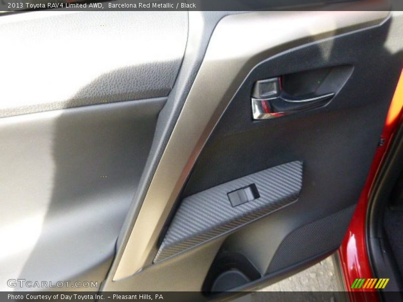 Barcelona Red Metallic / Black 2013 Toyota RAV4 Limited AWD