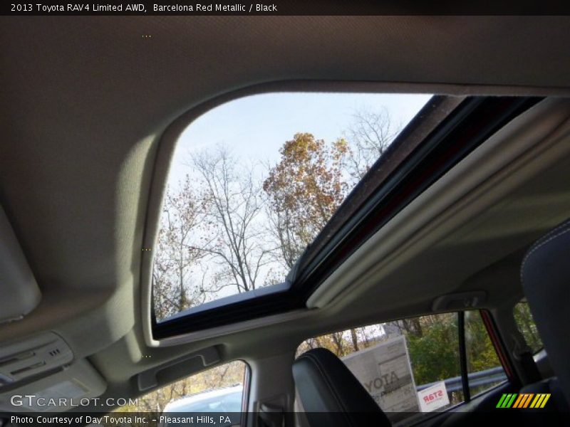 Barcelona Red Metallic / Black 2013 Toyota RAV4 Limited AWD