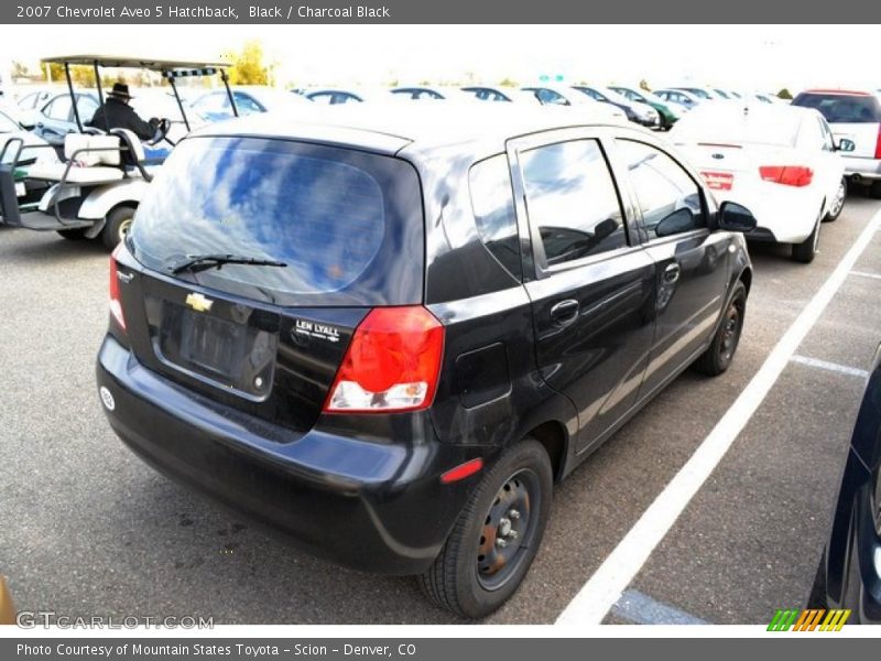 Black / Charcoal Black 2007 Chevrolet Aveo 5 Hatchback
