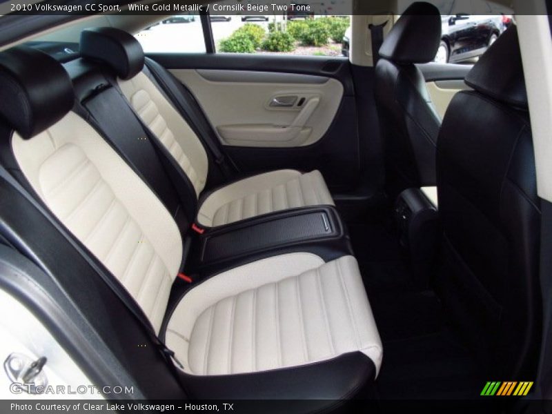White Gold Metallic / Cornsilk Beige Two Tone 2010 Volkswagen CC Sport