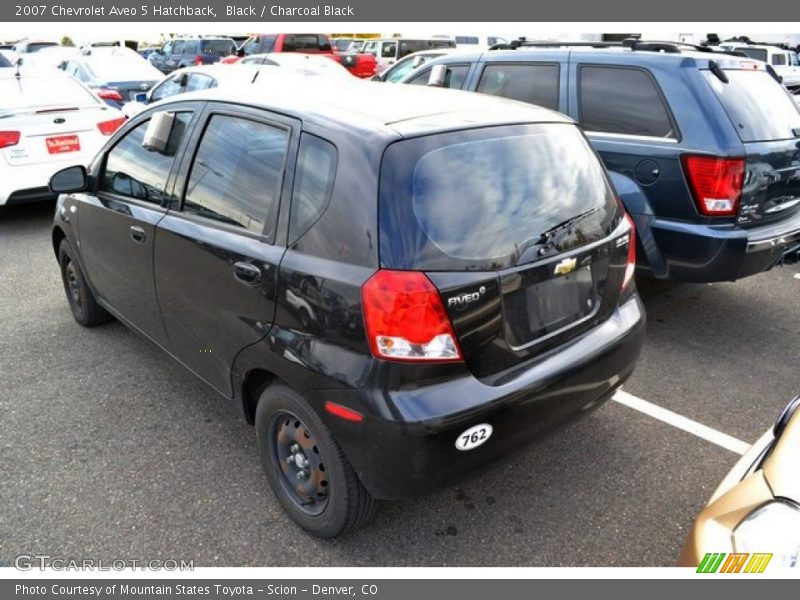 Black / Charcoal Black 2007 Chevrolet Aveo 5 Hatchback