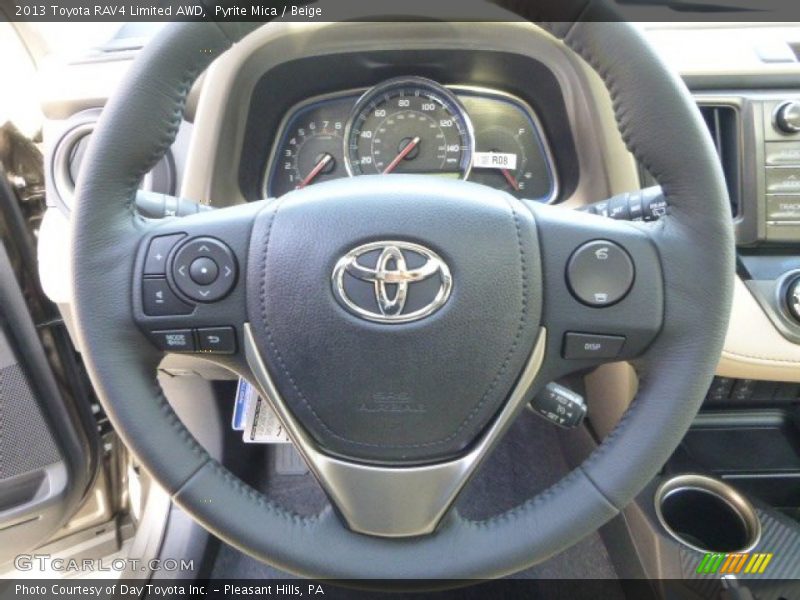 Pyrite Mica / Beige 2013 Toyota RAV4 Limited AWD