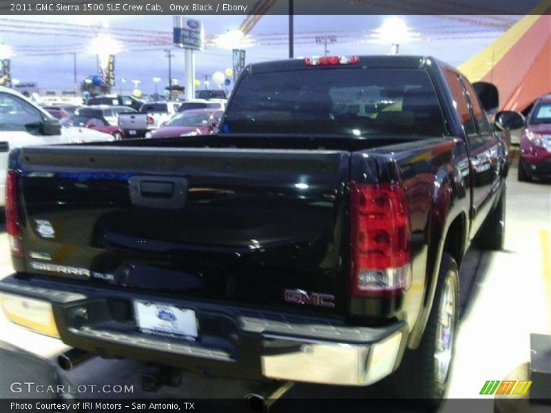 Onyx Black / Ebony 2011 GMC Sierra 1500 SLE Crew Cab