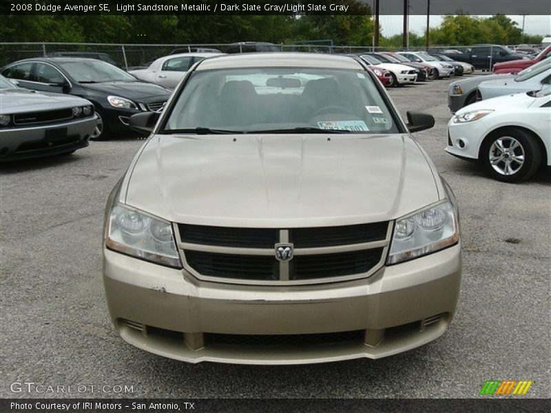 Light Sandstone Metallic / Dark Slate Gray/Light Slate Gray 2008 Dodge Avenger SE