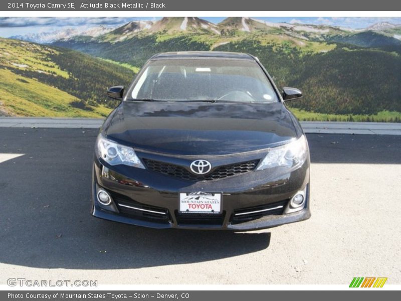 Attitude Black Metallic / Black 2014 Toyota Camry SE