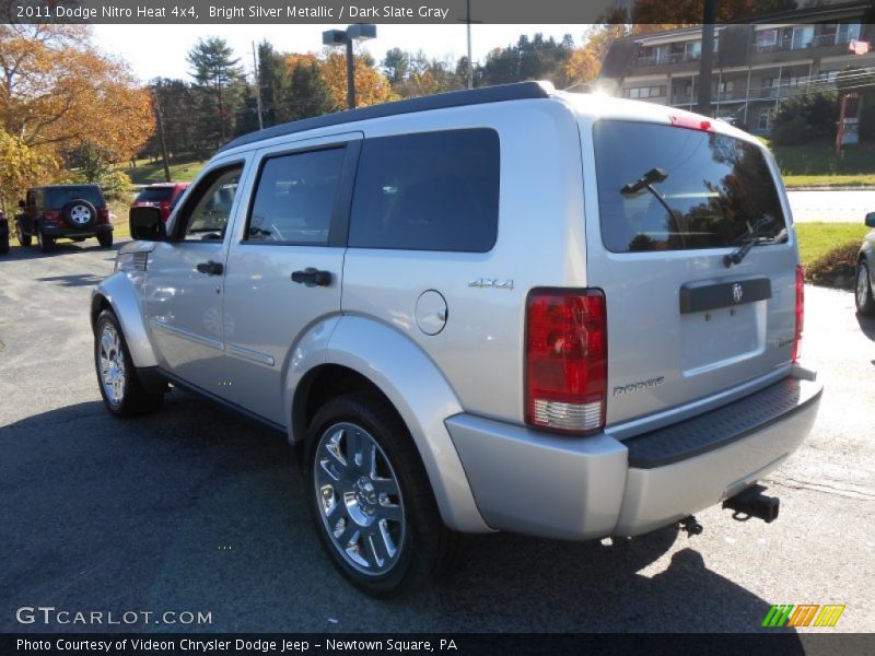 Bright Silver Metallic / Dark Slate Gray 2011 Dodge Nitro Heat 4x4