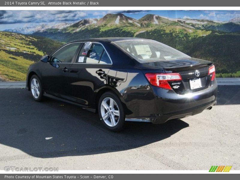 Attitude Black Metallic / Black 2014 Toyota Camry SE