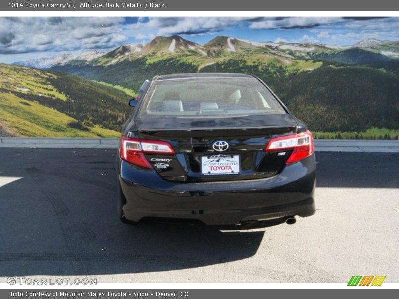 Attitude Black Metallic / Black 2014 Toyota Camry SE
