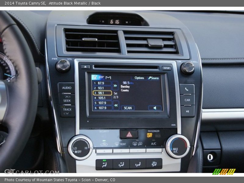 Attitude Black Metallic / Black 2014 Toyota Camry SE