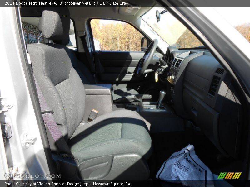 Bright Silver Metallic / Dark Slate Gray 2011 Dodge Nitro Heat 4x4