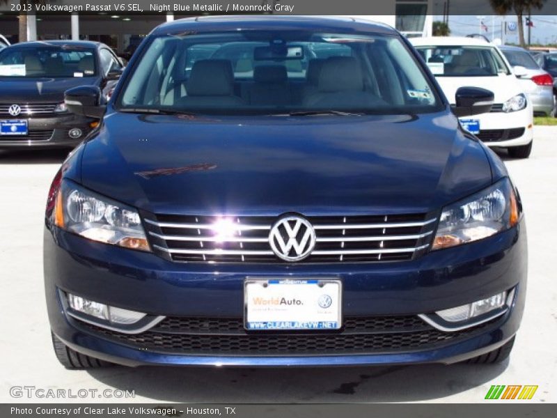 Night Blue Metallic / Moonrock Gray 2013 Volkswagen Passat V6 SEL