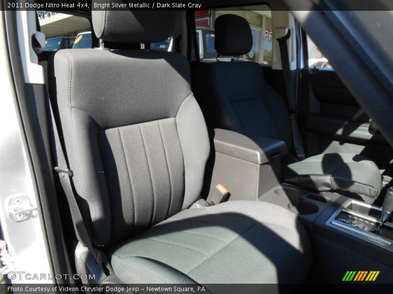 Bright Silver Metallic / Dark Slate Gray 2011 Dodge Nitro Heat 4x4