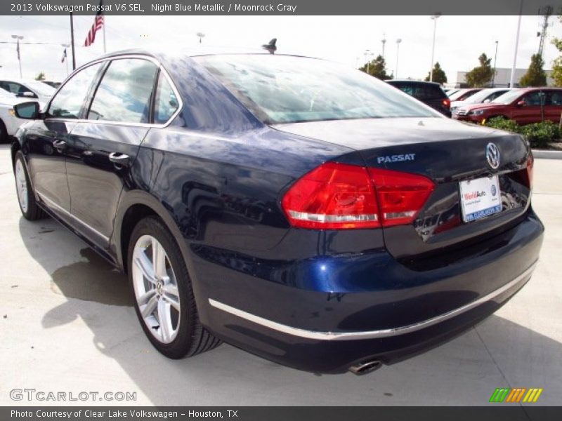 Night Blue Metallic / Moonrock Gray 2013 Volkswagen Passat V6 SEL