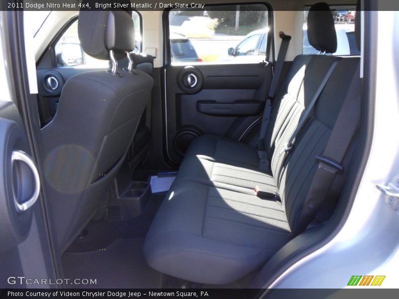 Bright Silver Metallic / Dark Slate Gray 2011 Dodge Nitro Heat 4x4