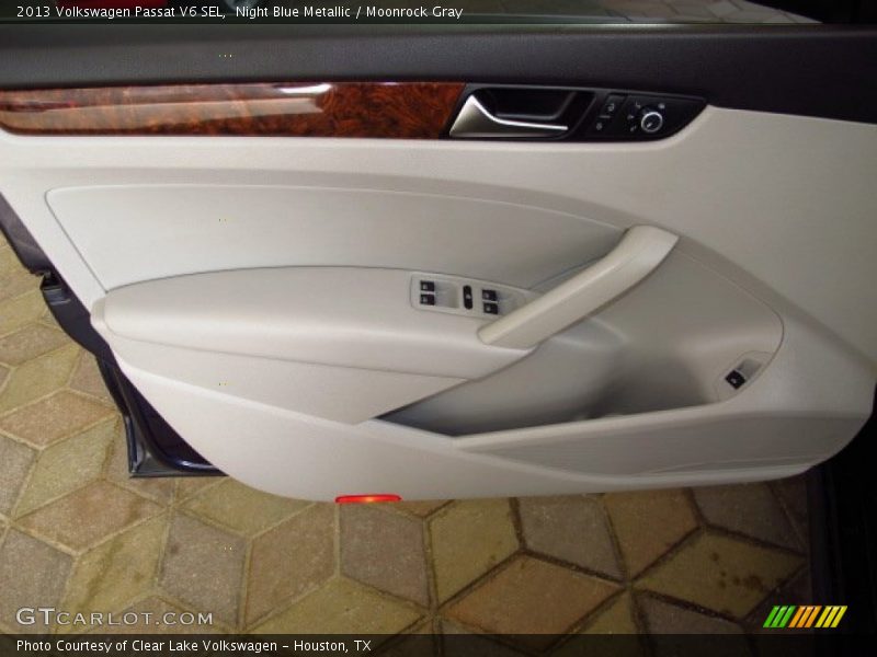 Night Blue Metallic / Moonrock Gray 2013 Volkswagen Passat V6 SEL