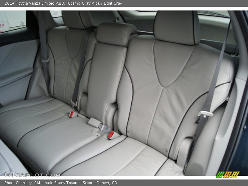 Cosmic Gray Mica / Light Gray 2014 Toyota Venza Limited AWD