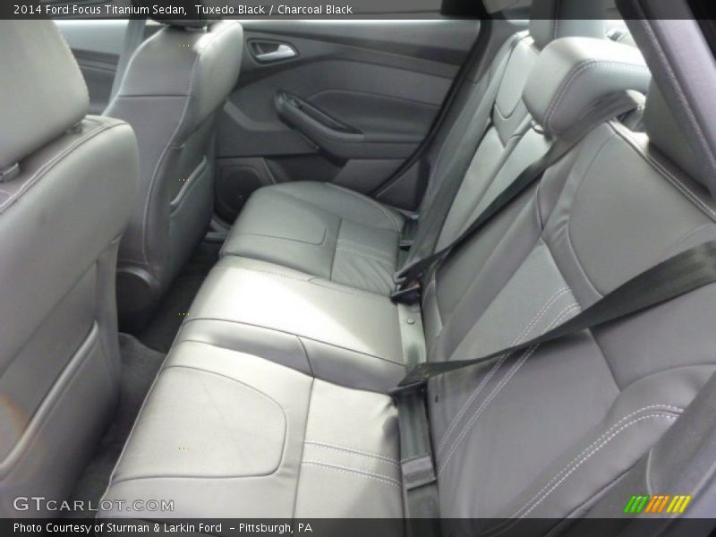 Tuxedo Black / Charcoal Black 2014 Ford Focus Titanium Sedan