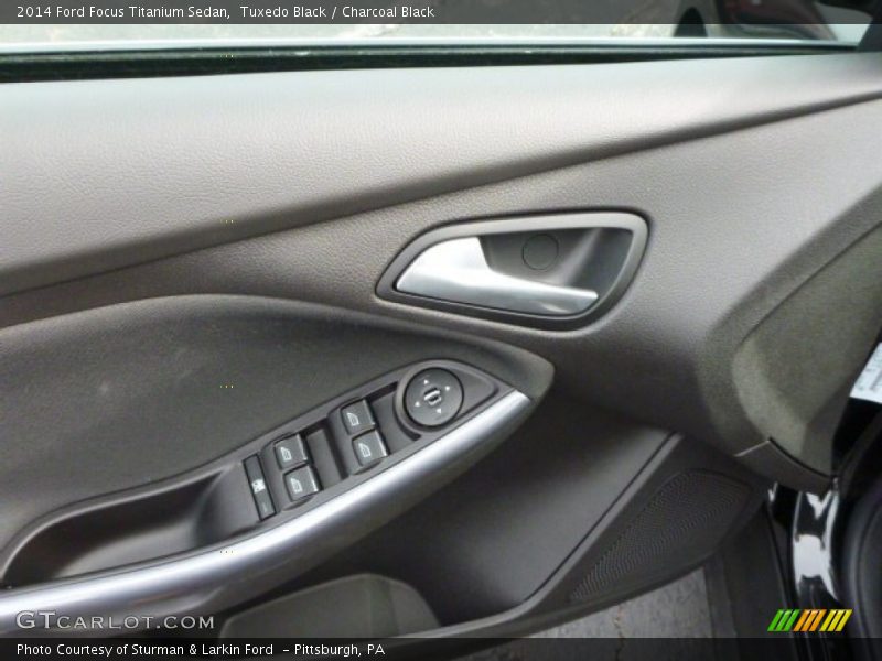 Tuxedo Black / Charcoal Black 2014 Ford Focus Titanium Sedan