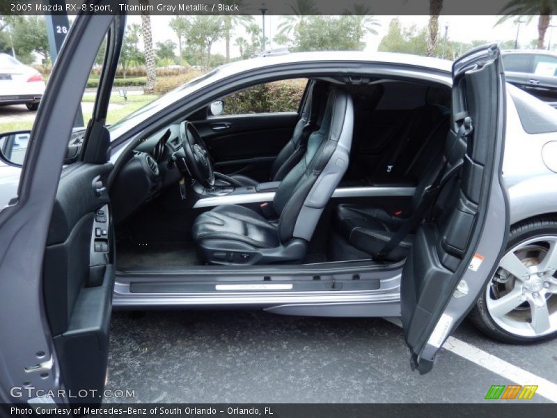  2005 RX-8 Sport Black Interior