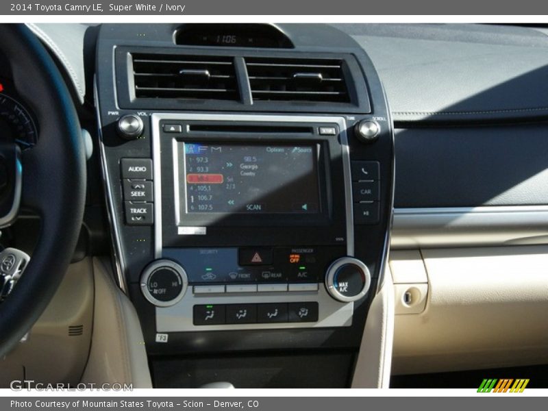 Super White / Ivory 2014 Toyota Camry LE